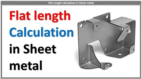 development length sheet metal|calculate the development of a sheet.